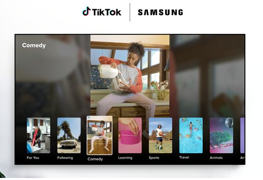 use TikTok on Samsung smart TV