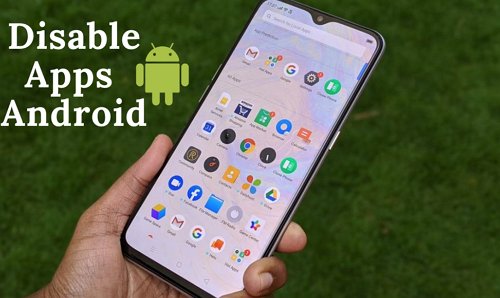 disable apps Android