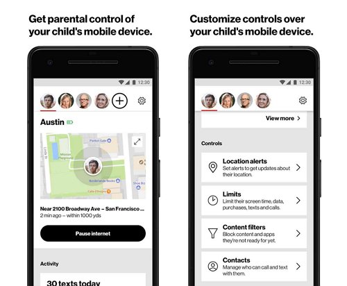 Verizon Smart Family location tracking