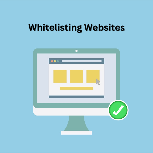 whitelist websites