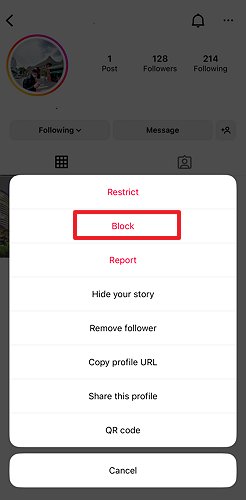 block unwanted users