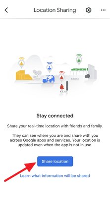 enable share location