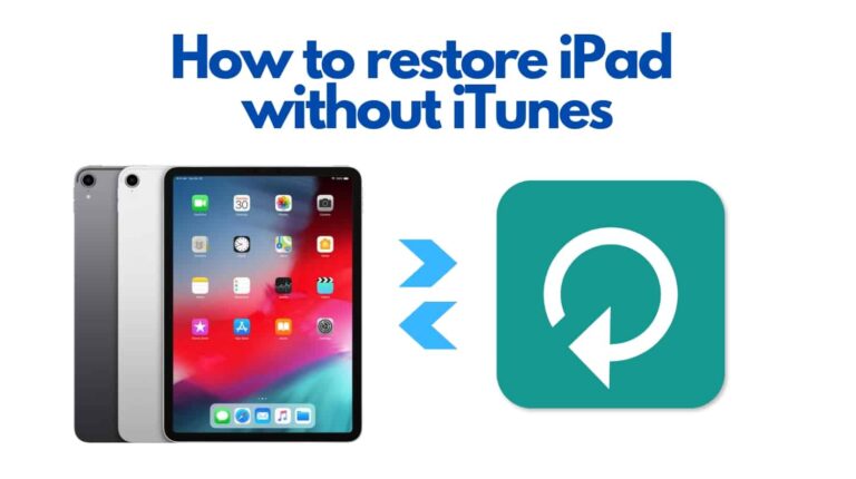 how-to-restore-ipad-without-itunes