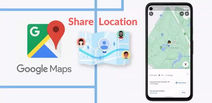 share location Google Maps
