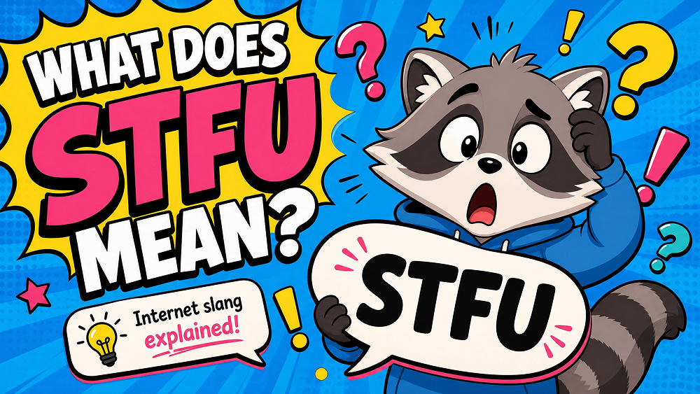 STFU meaning