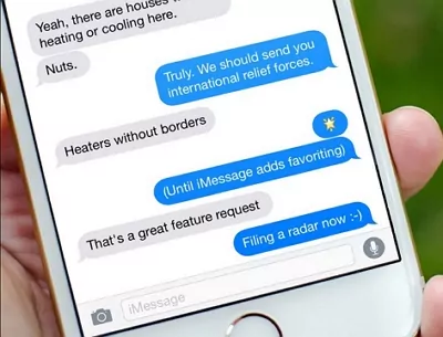 view iMessage history