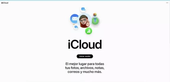 Accede a iCloud
