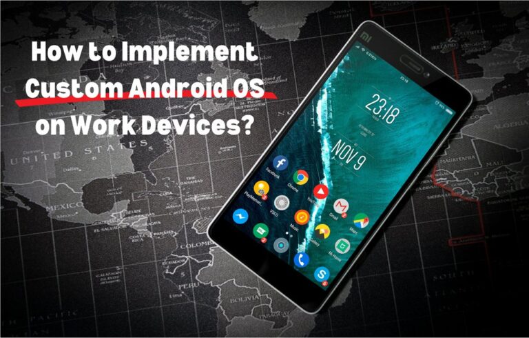 How to implement custom android os