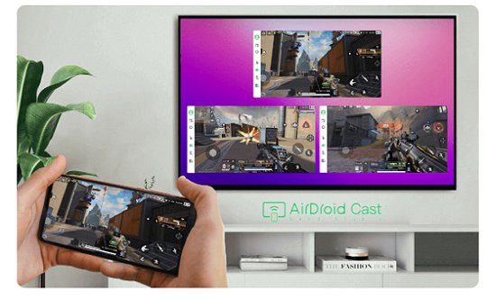 jugar un juego en línea en la Apple TV con AirDroid Cast