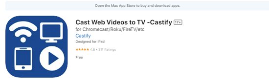 Castify para Apple TV