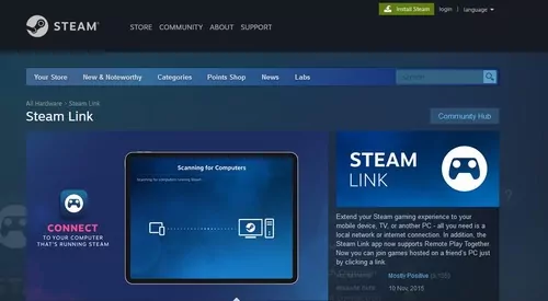 Chromecast Steam Link