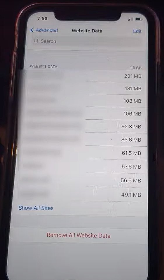 iphone storage full 1