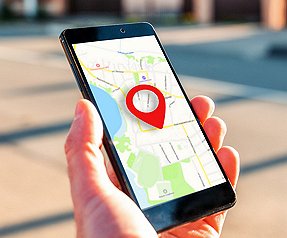 locate a phone number on Google Map
