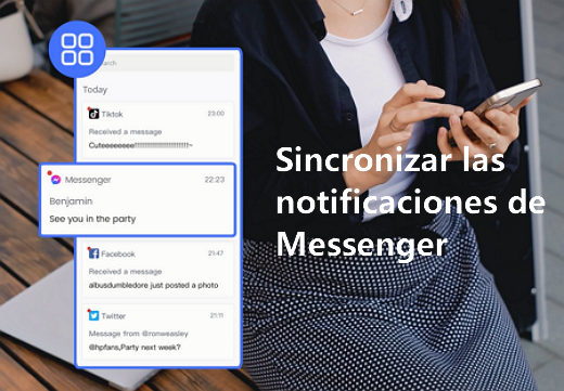 sincronizar las notificaciones de messenger