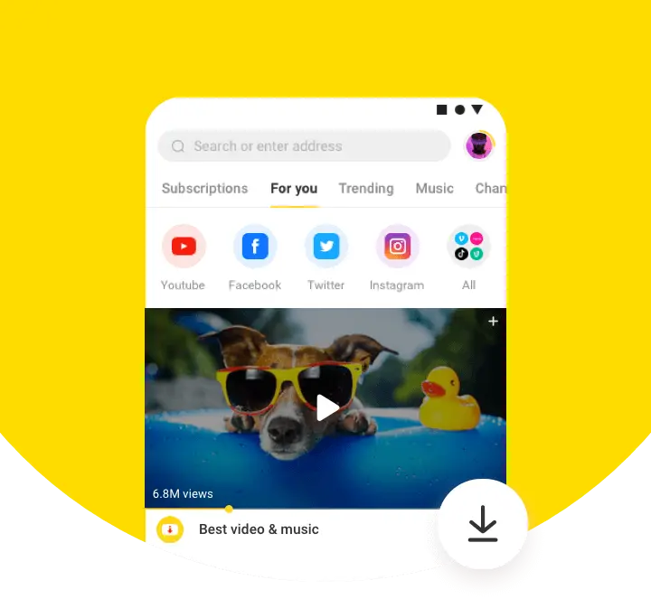 Conheça o Snaptube, um app especializado em converter e baixar vídeos de  vários web-sites, como Face, Insta e .