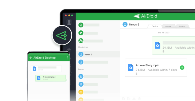 airdroid file transfer