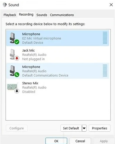 choose correct microphone for computer