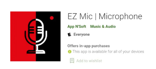 use iPhone as mic on PC via EZ Mic