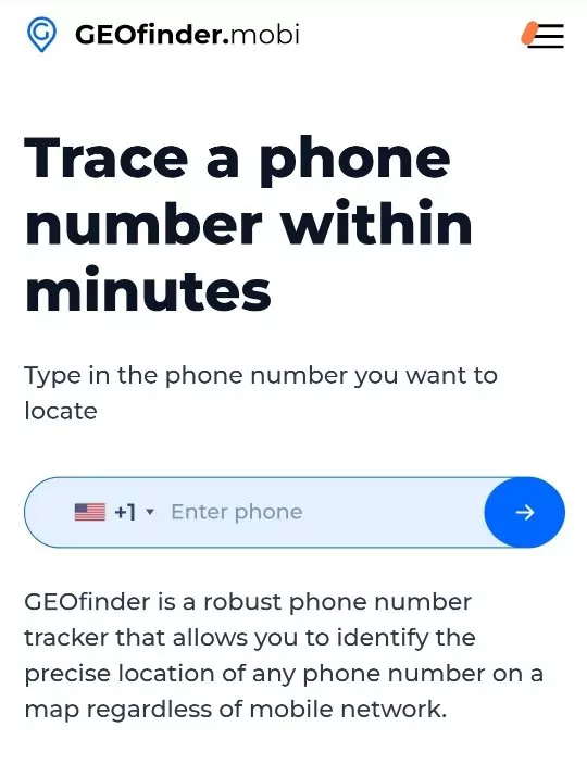 geofinder track someone by phone number