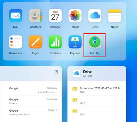 buscar dispositivo icloud apple