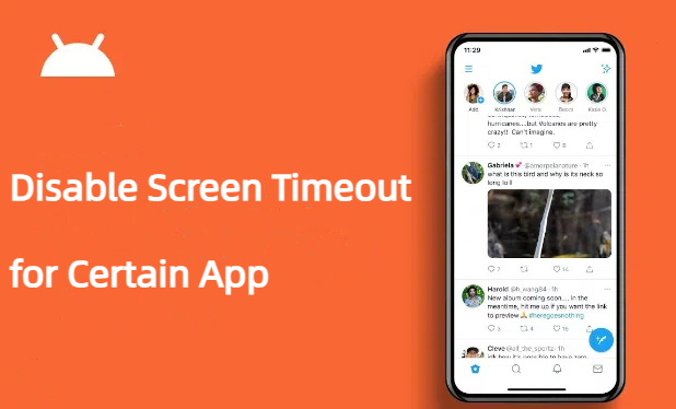 keep screen on for certain app