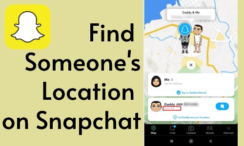 how to find someones location on Snapchat