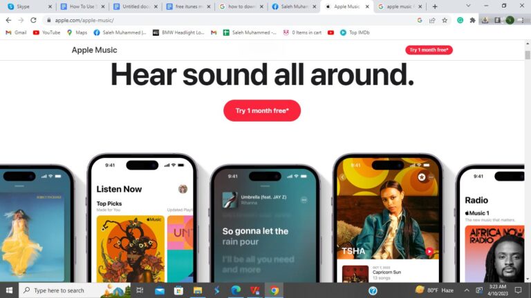 Use Apple Music's Free Trial Period