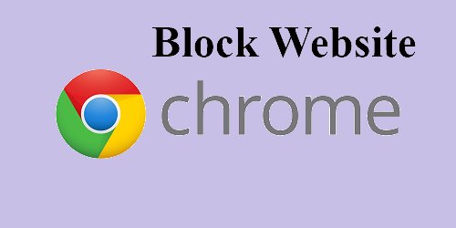 block website on Chrome