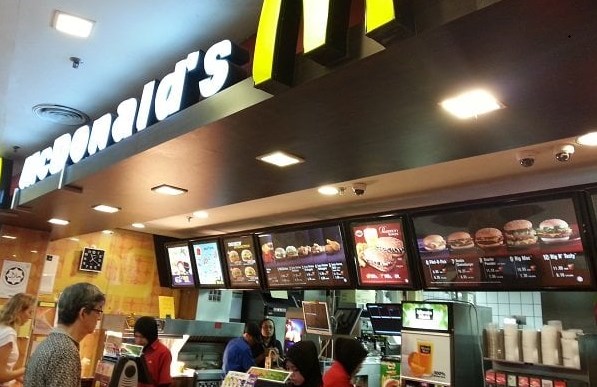 uso del sistema punto de venta de mcdonalds