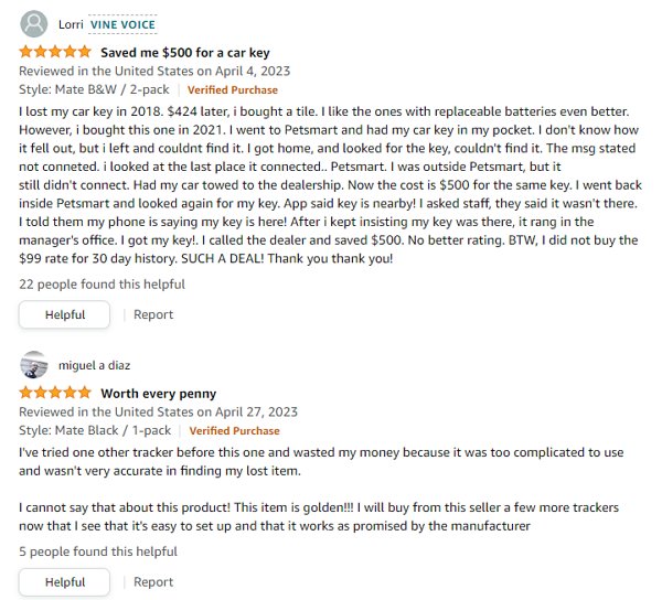 User's Review of Tile Mate