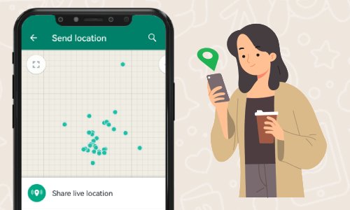 how to find someones location on WhatsApp