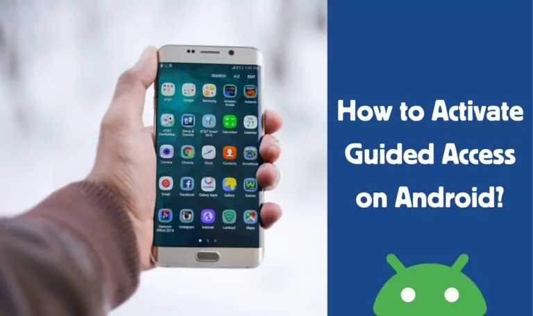 How to activate guided access on android