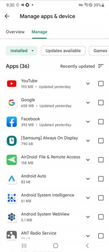 auto update with google 2