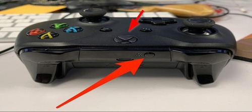 press Xbox controller buttons to connect
