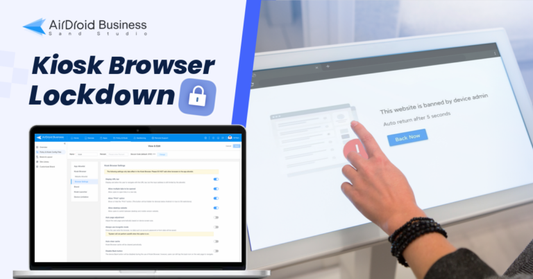 kiosk browser lockdown