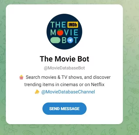 Movie Bot for Telegram