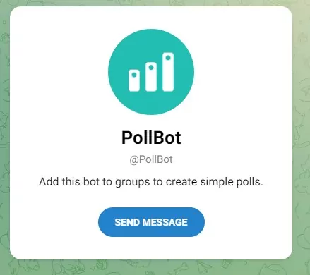 Poll AI Bot for telegram