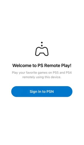 connect Android to PS4 via PS Remote Play app