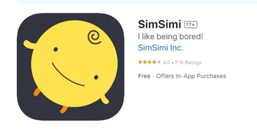 SimSimi chatbot for fun