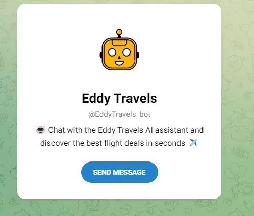 Bot de voyage IA pour telegram