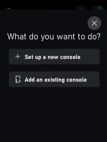 add a console to Xbox app