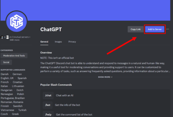 How to add chatgpt to Discord, Tutorial to connect your Discord to AI bot  in 2 min