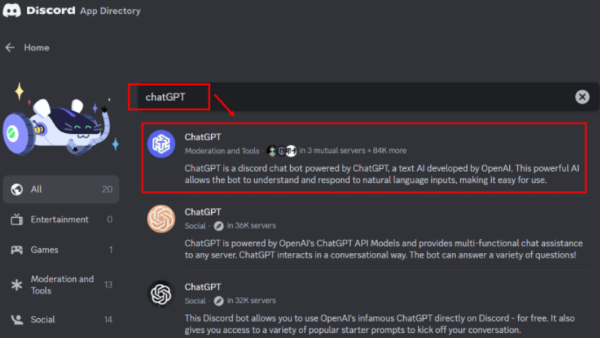 How to add chatgpt to Discord, Tutorial to connect your Discord to AI bot  in 2 min