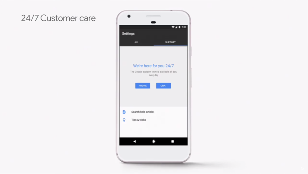 Google Pixel phone support