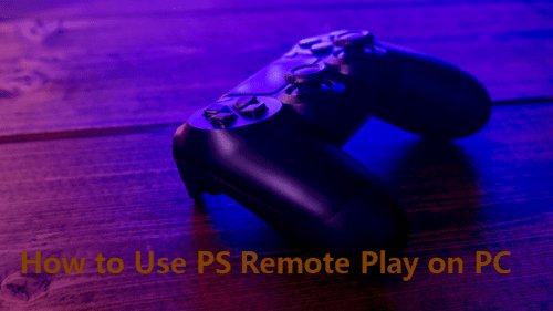 PS Remote Play on PC