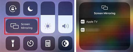 AirPlay iOS ל- Apple TV