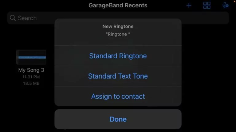 set ringtone type