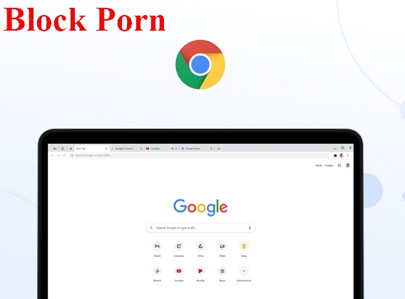 block porn on Chrome