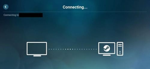 connect to PC from Steam Link
