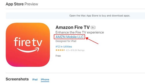 download Amazon Fire TV app